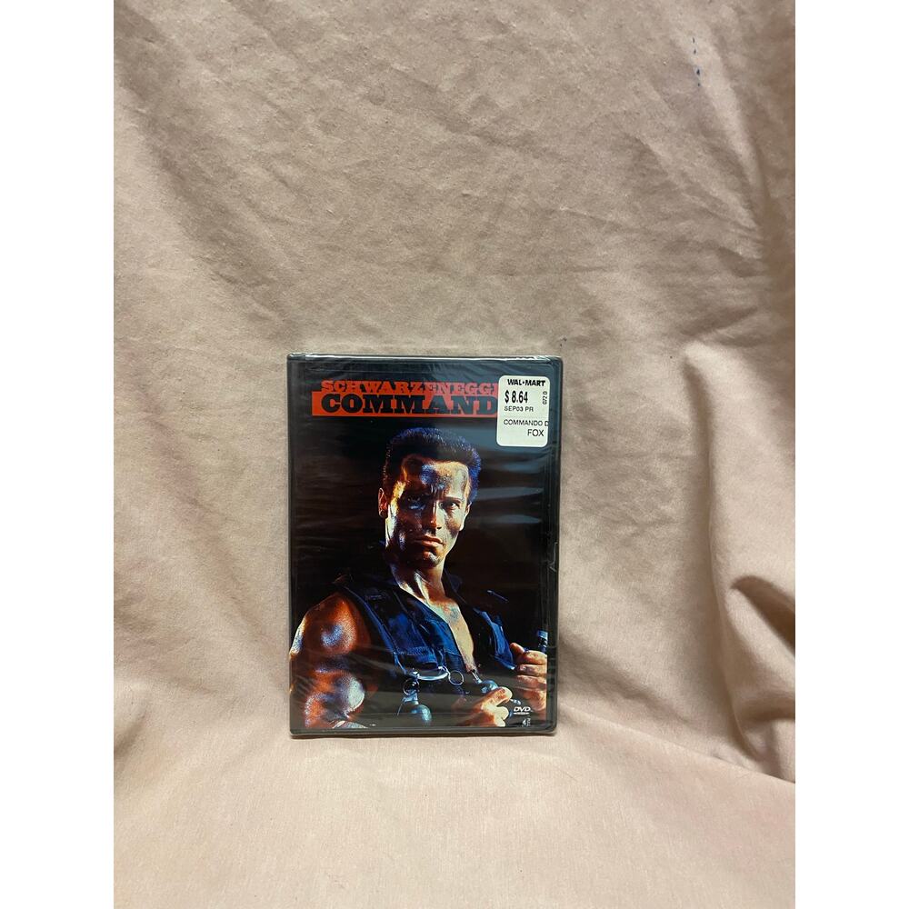 Twentieth Century Fox COMMANDO 1999 DVD Starring Arnold Schwarzenegger